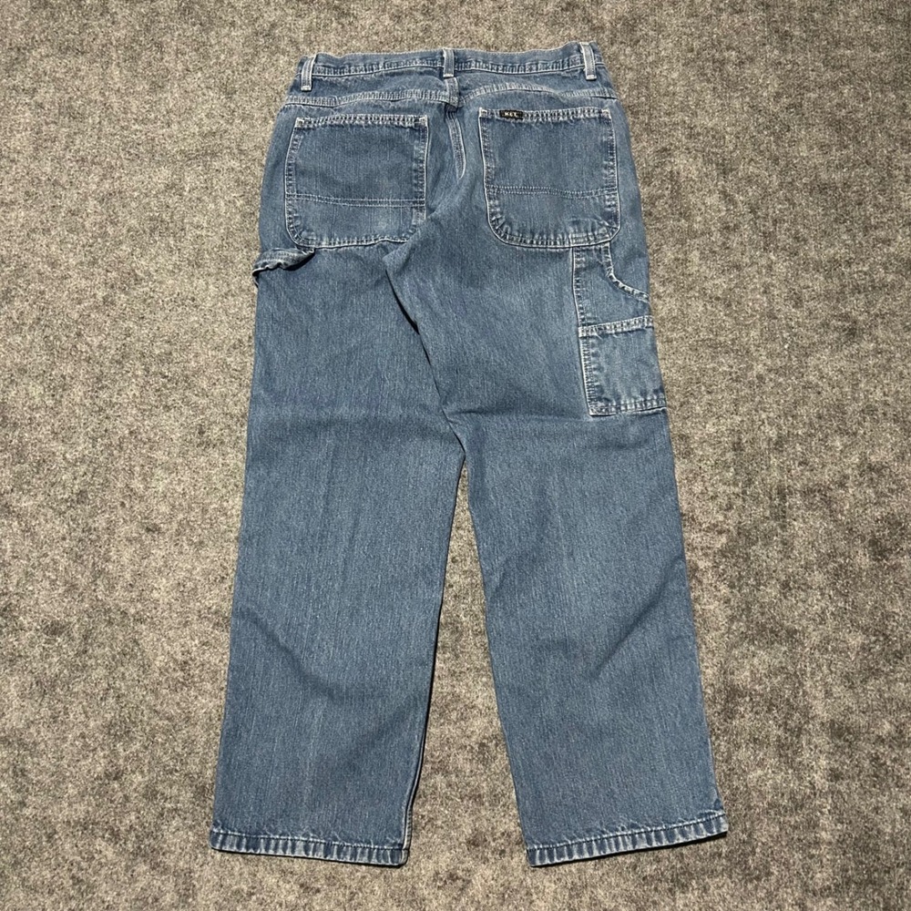 Key Industries Mens Blue Carpenter Denim Jeans Size 32x30